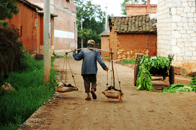 Rural poverty remains subbornly rooted in many remote, mountainous parts of China. pdvos/flickr.
