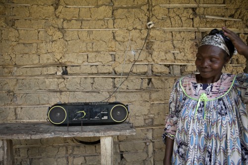 Radio remains the most dominant, affordable and accessible mass medium in Africa. Jake Lyell/Heifer International