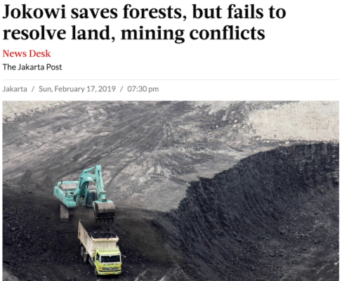 Jokowi, forests, mining, Indonesia, Jakarta Post