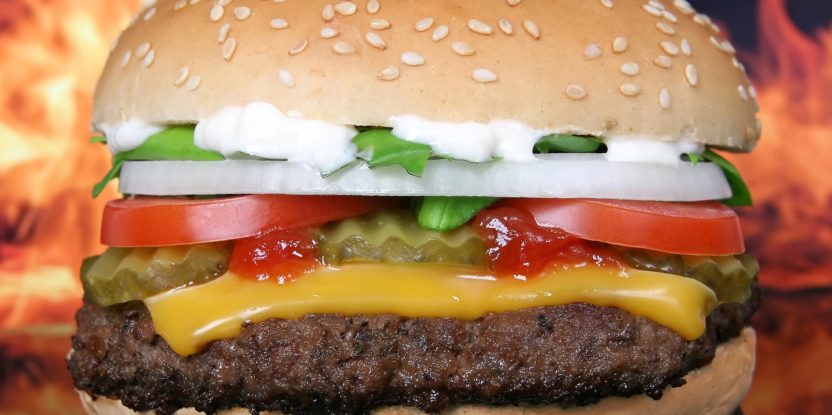 hamburger, fast food giants asked by investors to curb climate change. McDonald's, Domino's, Burger King, KFC