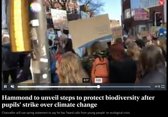 student climate protests, Greta Thunberg, Brexit, UK chancellor, Philip Hammond,overseas UK territory, overseas UK territories, environment protest, ecosystem, Phillip Hammond, biodiversity crisis, bees