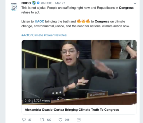 Alexandria Ocasio-Cortez, climate change, oil, congresswoman, congress address, US congress