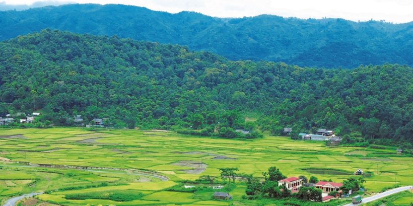 A multi-functional landscape in Northwest Viet Nam. Photo: ICRAF/La Nguyen